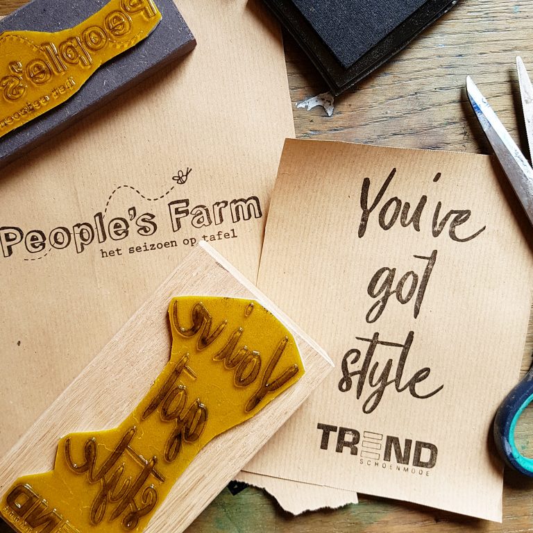 stempel logo laten maken