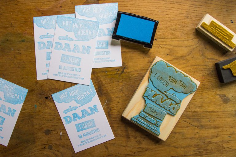 Ontwerp van uitnodiging voor verjaardag