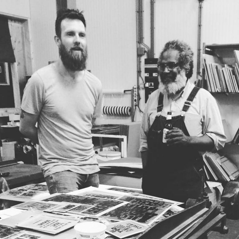 Amos Kennedy JR en Karakter Prints