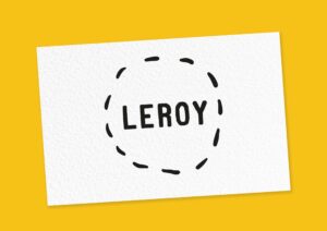 Naamstempel laten maken