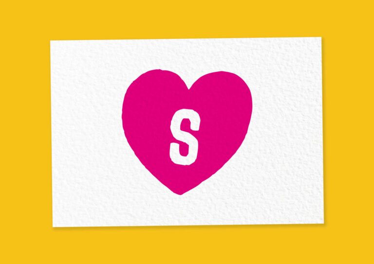 Naamstempel gepersonaliseerd met eigen letter