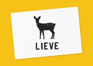 Naamstempel laten maken hert