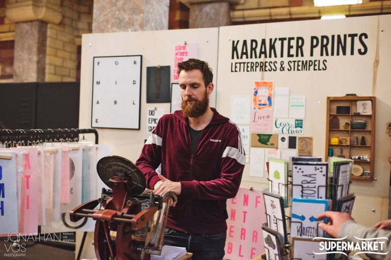 Karakter Prints op Etsy beurs