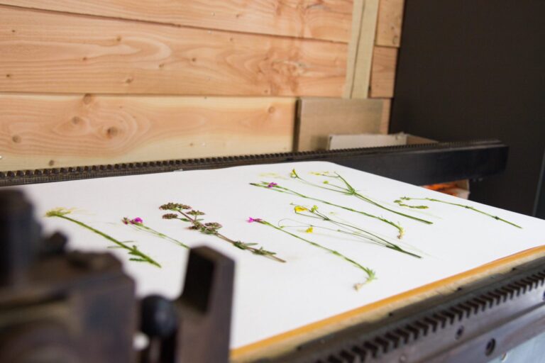 Drukken van natuurlijke materialen