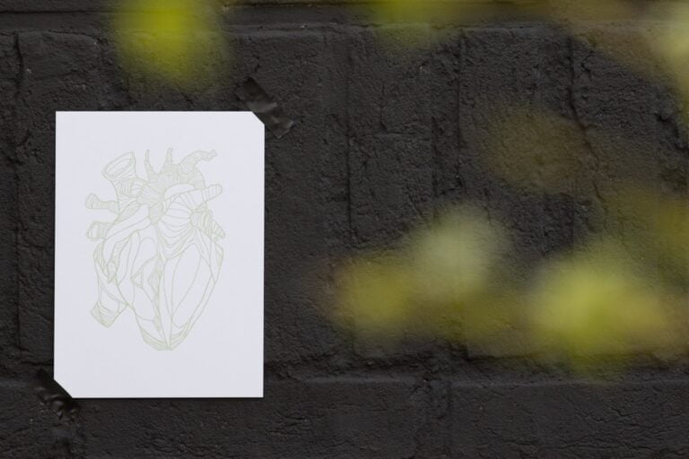 Letterpress print Amber Delahaye Hart