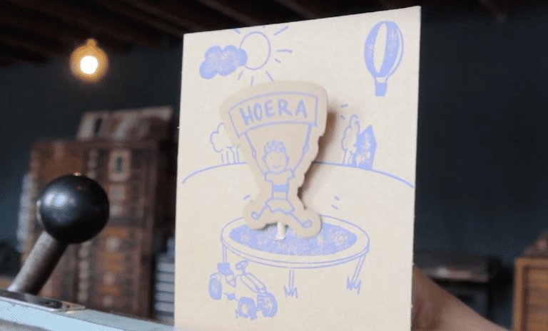 Origineel verjaardagskaartje