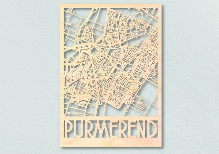 plattegrond Purmerend hout