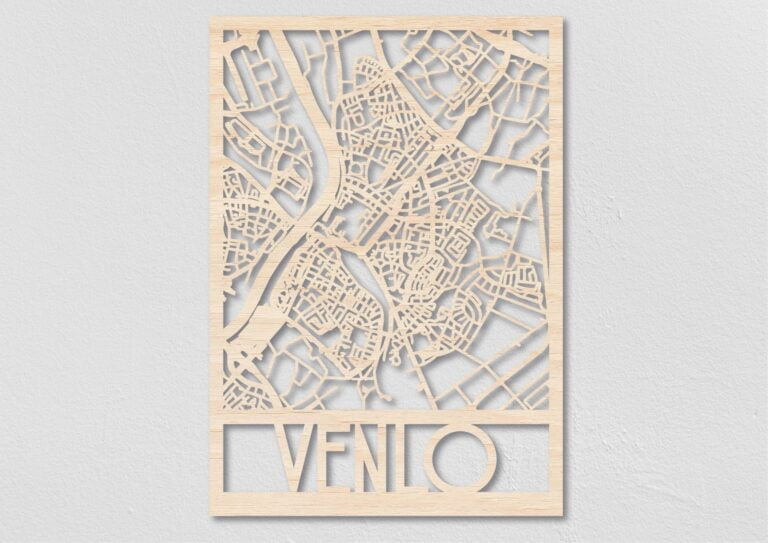 Stadsplattegrond hout Venlo Citymap