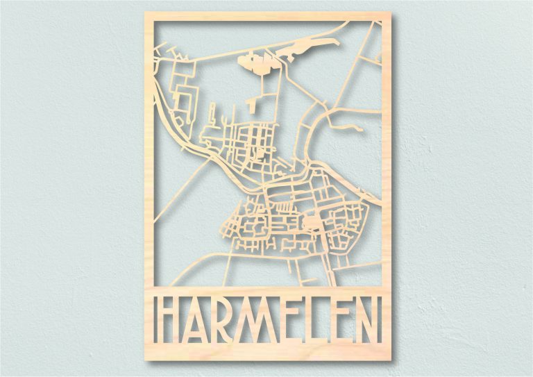 Harmelen Houten Plattegrond