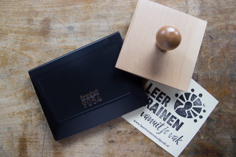 grote stempel laten maken met trodat 9054 inktkussen