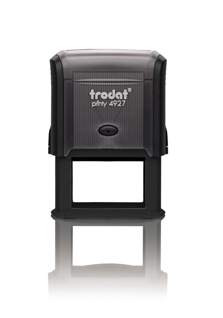 Trodat Printy 4927 stempel zwart zelfinktend kantoorstempel