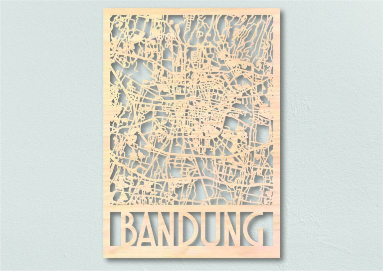 Landkaart Hout Bandung