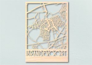 Landkaart hout Brandevoort