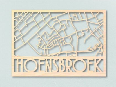 Landkaart hout Hoensbroek