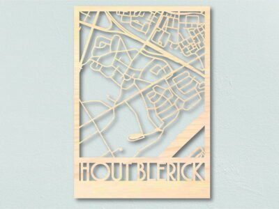 Landkaart hout Hout-Blerick