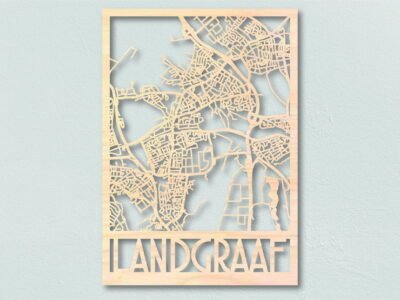 houten plattegrond Landgraaf