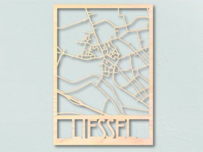 houten plattegrond Liessel