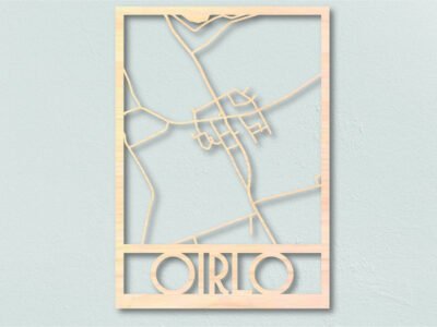 Oirlo-houten-plattegrond-lasergesneden-landkaart-hout-frisfabriek-just-blocks-karakter-prints Landkaart hout Oirlo