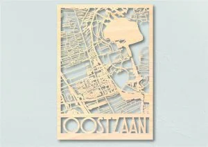 Landkaart hout Oostzaan