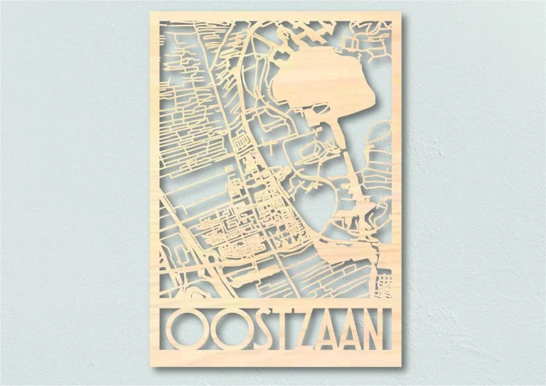 Landkaart hout Oostzaan