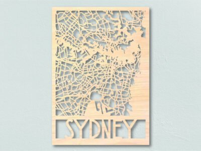 houten plattegrond Sydney