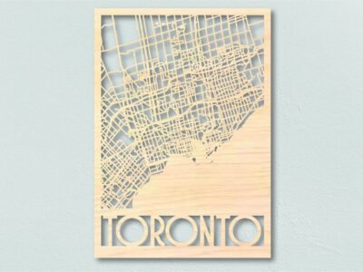 houten plattegrond Toronto