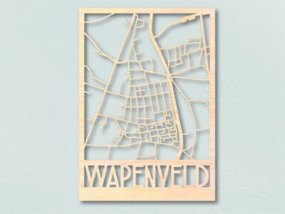 houten plattegrond Wapenveld