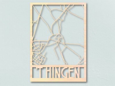 t-Hingen-houten-plattegrond-lasergesneden-landkaart-hout-frisfabriek-just-blocks-karakter-prints houten plattegrond t Hingen