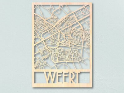 houten plattegrond Weert