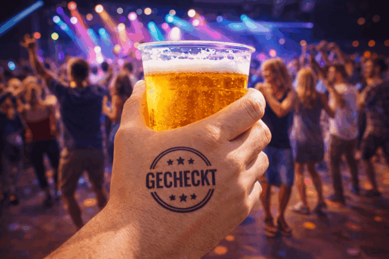 Stempel voor 18+ en toegang horeca en festivals laten maken