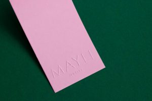 Trodat preegstempel relief drukken in papier