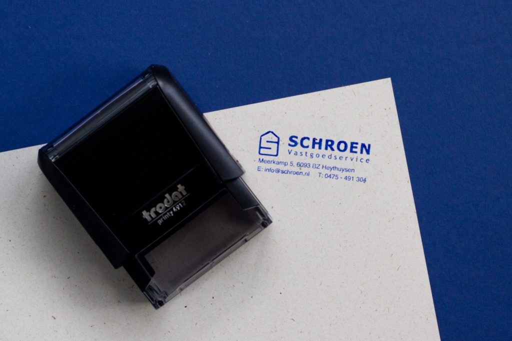 Bedrijfsstempel laten maken