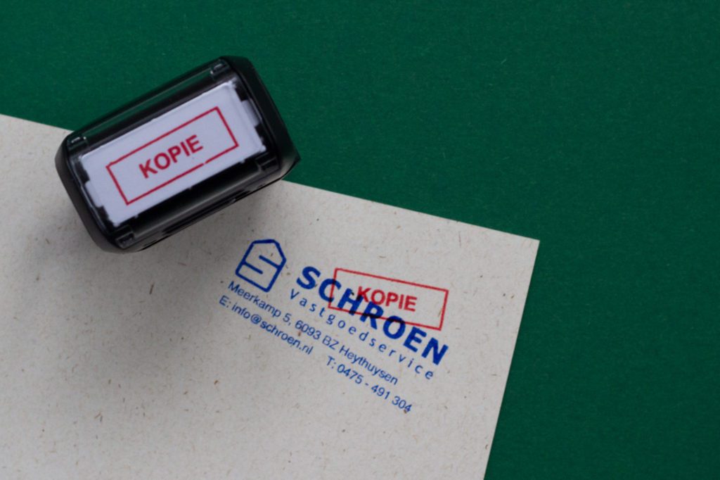 Kantoorstempel laten maken