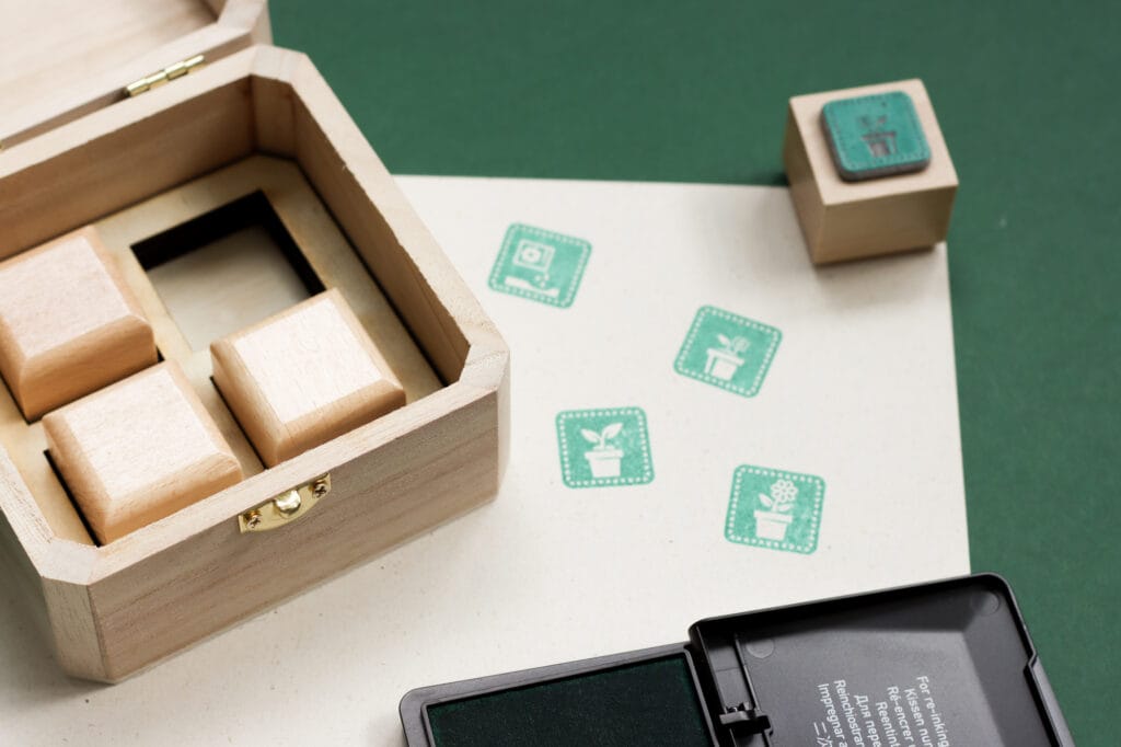 schoolstempels laten maken stempeldoos groothandel