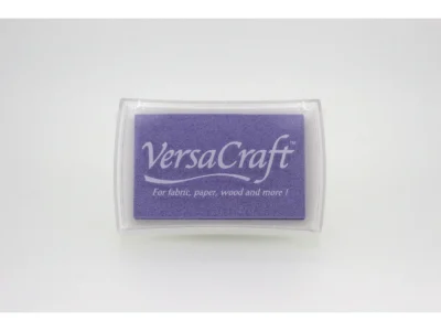 Versacraft-Lilac-stempelkussen-lila lila stempelkussen voor stof en hout