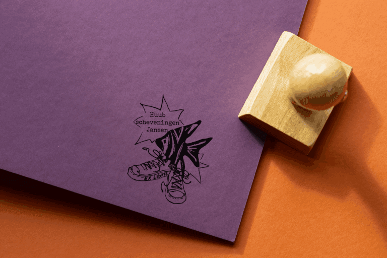 Gepersonaliseerde ex-libris stempel kopen