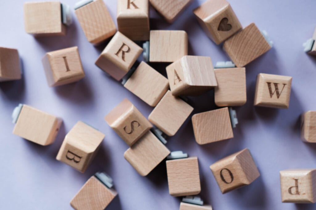 kleistempel set laten maken alfabet